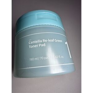 numbuzin No.1 Toner Pads | Centella Re-Leaf Green Toner Pad 70 pads